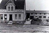 Das Anwesen Am Sonnenberg 38 mit der ausgebauten Schreinerei im Jahr 1958