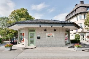 Die Filiale von Bestattungen Fritz in der Schloßstraße 109 in Bochum-Weitmar